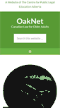 Mobile Screenshot of oaknet.ca